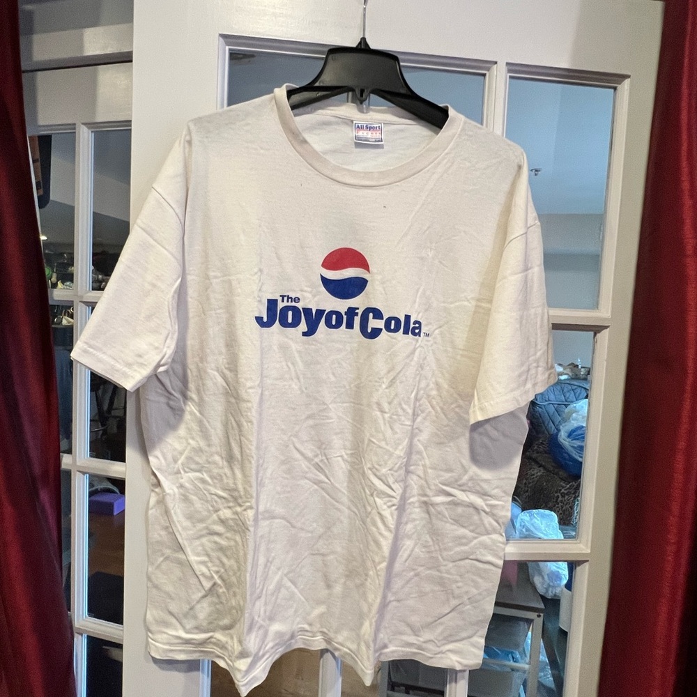 Pepsi AllSport White Cotton Tee